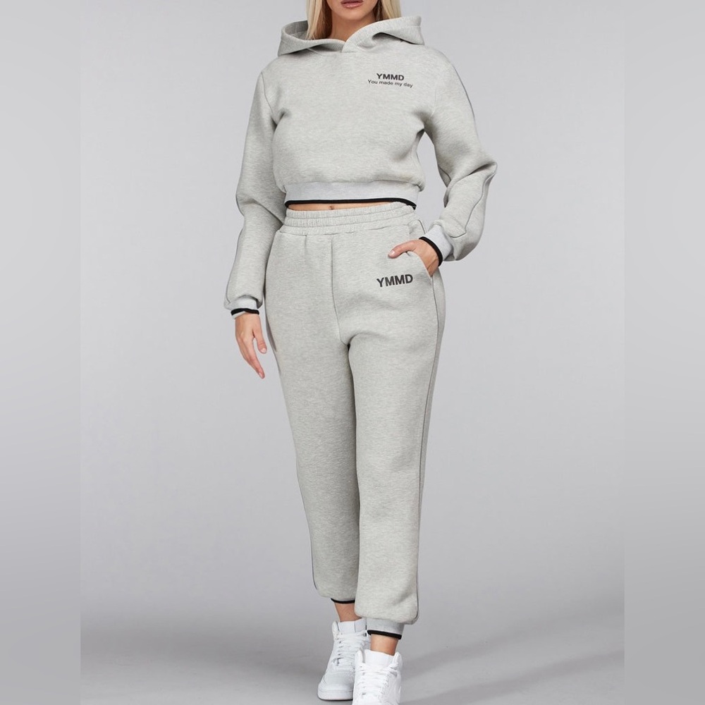 Women's Gray Track Pants